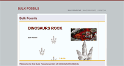 Desktop Screenshot of bulkfossils.net